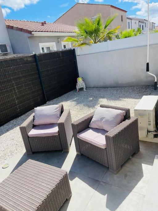 Jolie Maison De Village 2 Chambres Ouveillan Dış mekan fotoğraf